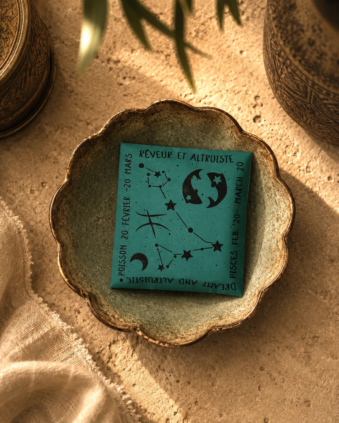 Mas du Roseau Pachamama Poissons savonnette matcha