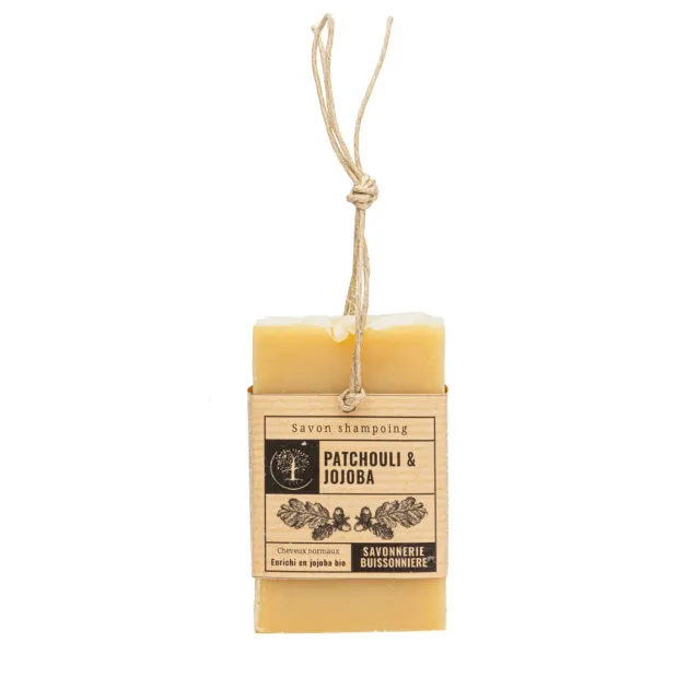 Savonnerie Buissonnière Patchouli Jojoba savon shampoing 100 g