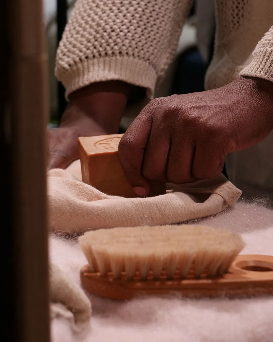 Najel Savon détachant d’Alep textiles 200 g olive
