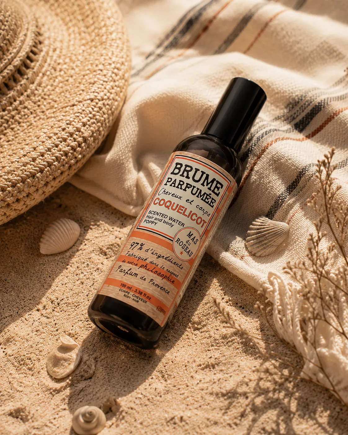 Mas du Roseau Philosophie brume parfumée coquelicot florale