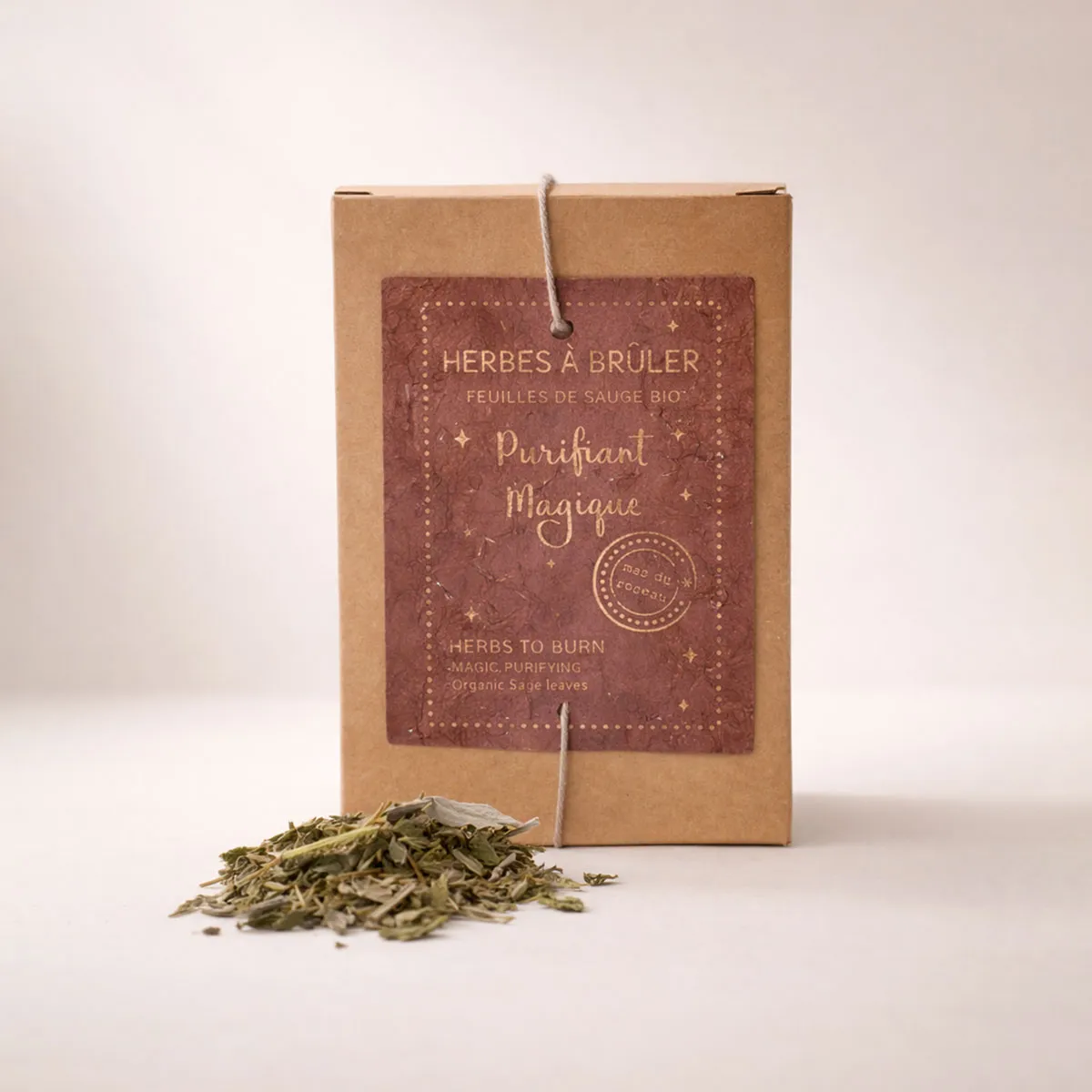 Mas du Roseau Sauge Bio herbes à brûler purifiantes