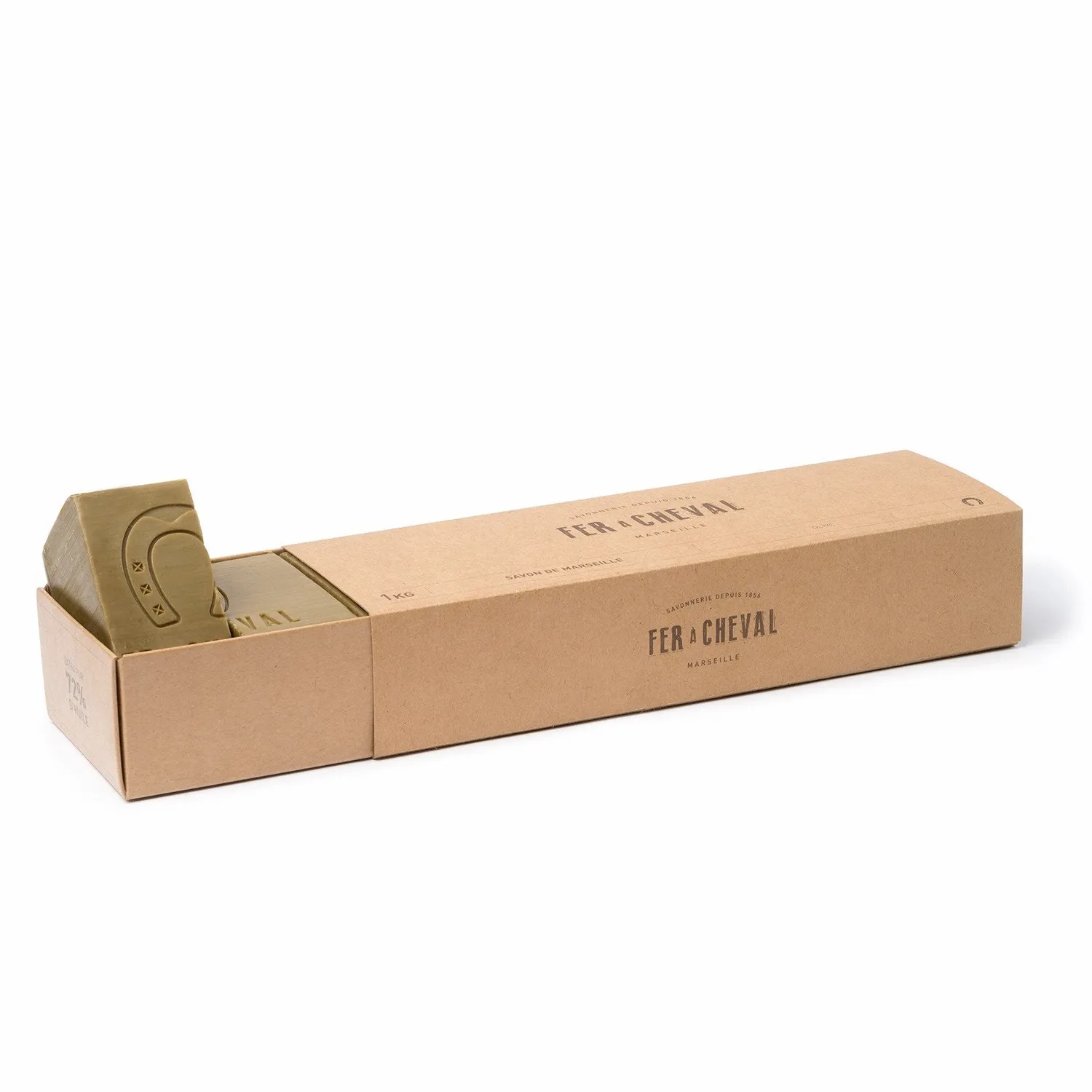 Fer à Cheval Authentique Pur Olive barre Marseille 1kg détachant