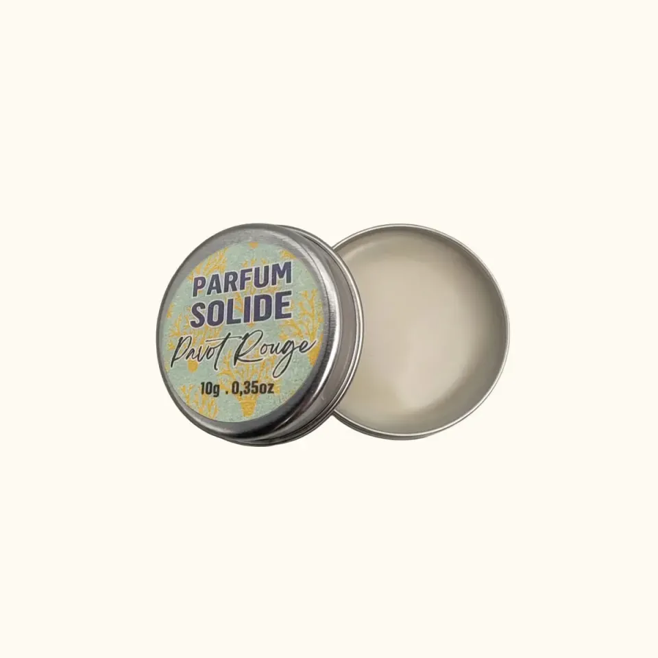 Mas du Roseau Infusions Pavot Rouge parfum solide floral