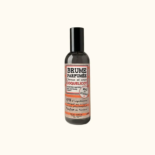 Mas du Roseau Philosophie brume parfumée coquelicot florale