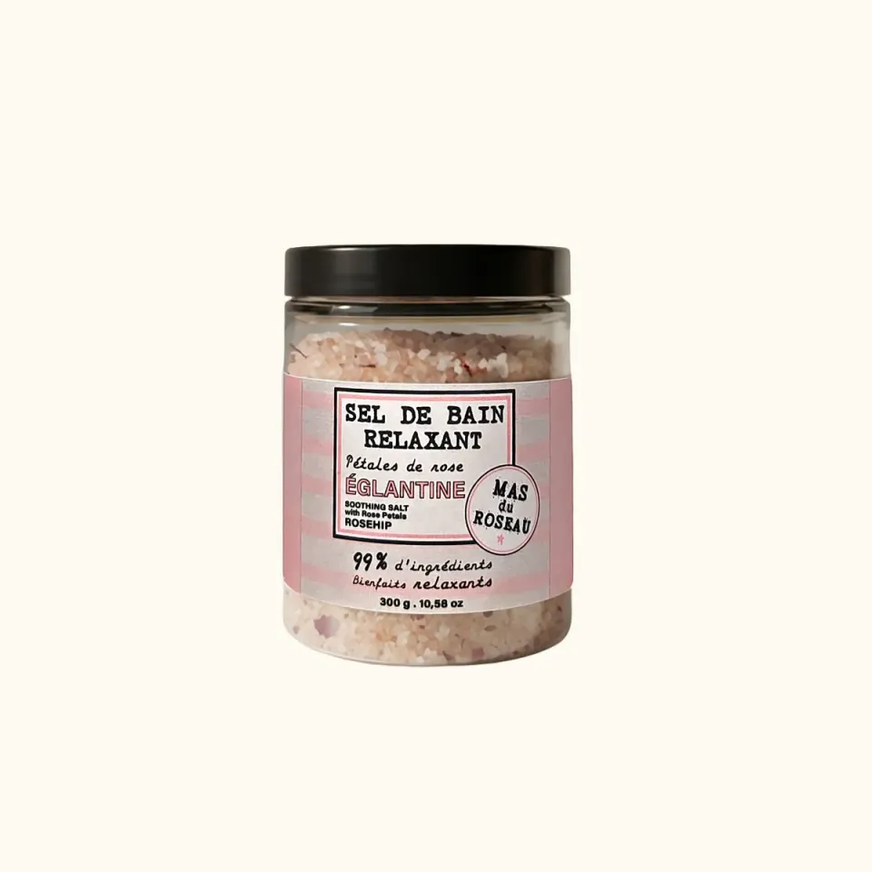 Mas du Roseau Philosophie sel de bain églantine relaxant