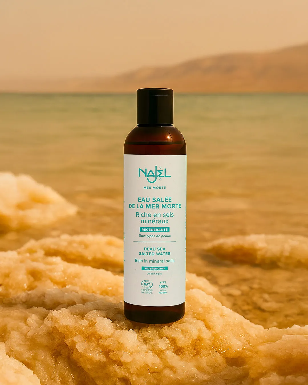 Najel eau de la mer Morte soin visage 200 ml minérale