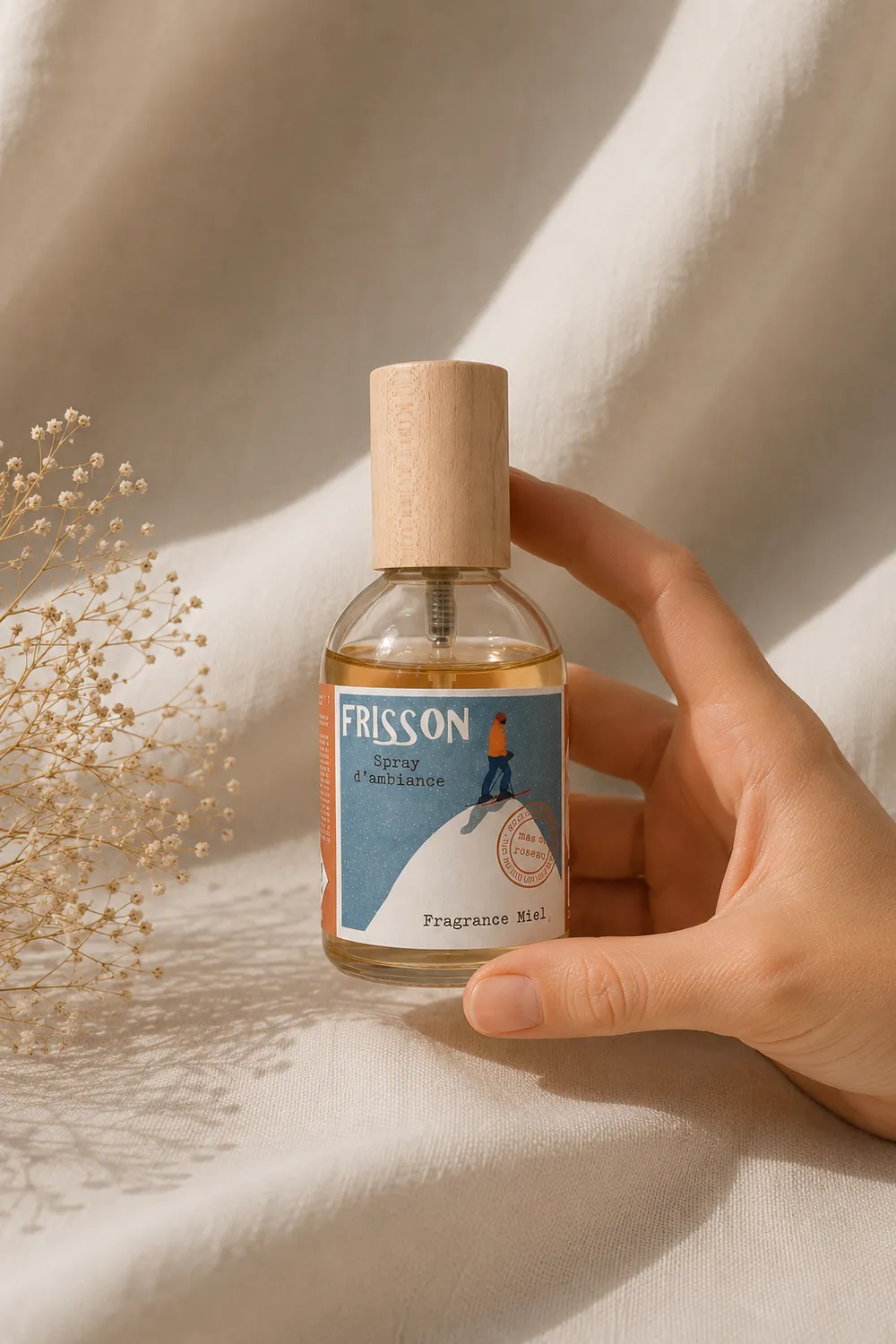 Mas du Roseau Pépites Frisson spray ambiance miel