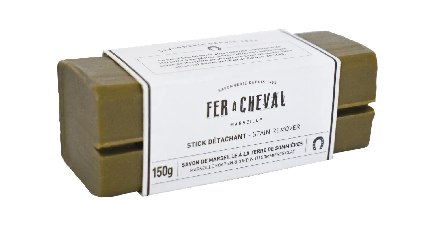 Fer à Cheval Stick Détachant Terre de Sommières 150g sans parfum