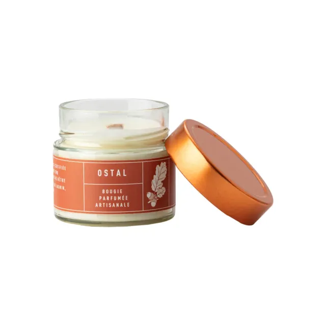 Savonnerie Buissonnière Ostal bougie parfumée soja 70g