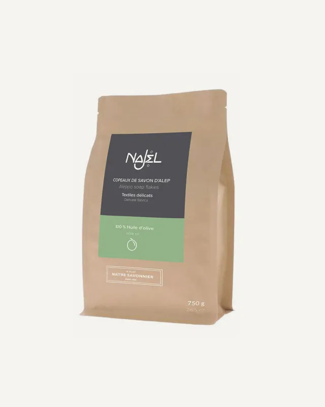 Najel Copeaux savon d'Alep 100% olive sachet 750g