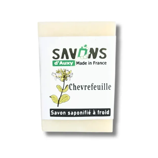Savons d'Auxy Chèvrefeuille savon solide 100 g floral