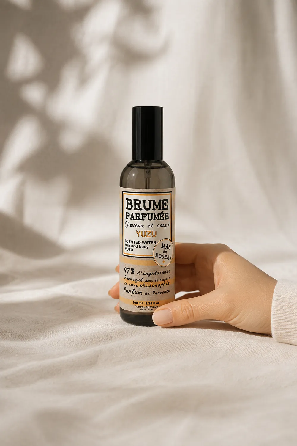 Mas du Roseau Philosophie brume parfumée yuzu corps