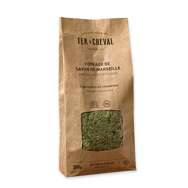 Fer à Cheval Copeaux Marseille Pur Olive 750 g lessive