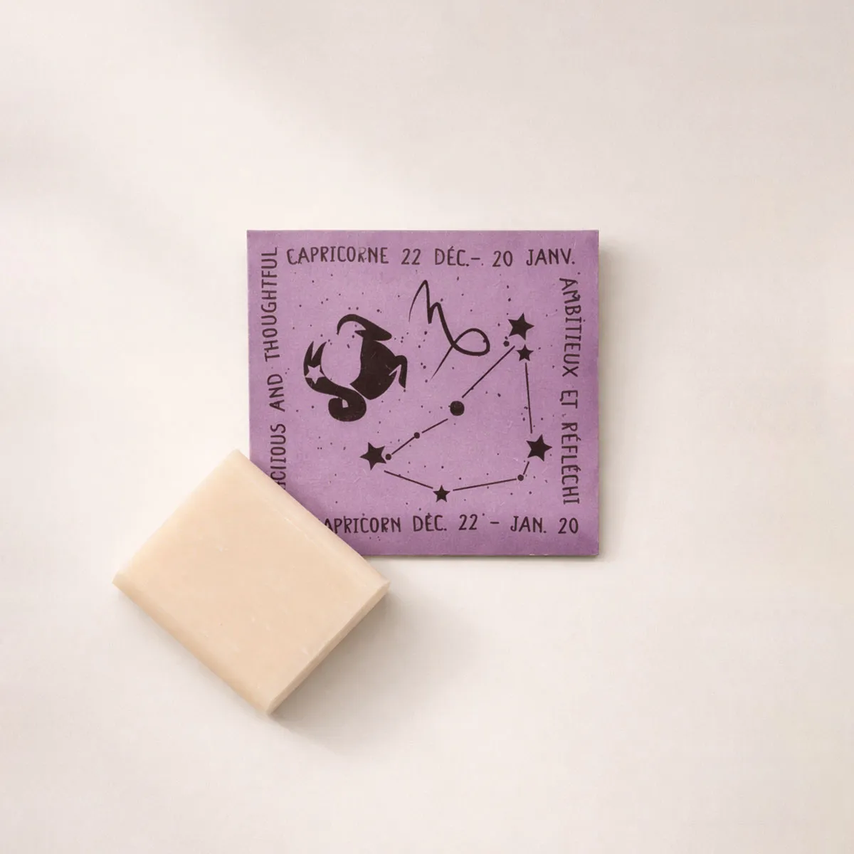 Mas du Roseau Astro Capricorne savonnette rose 100g