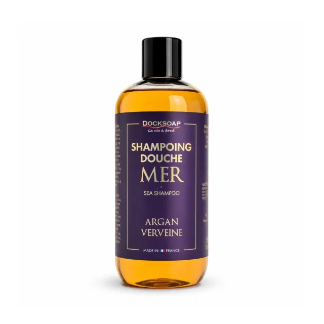 Docksoap Argan Verveine shampoing douche 500 ml mer