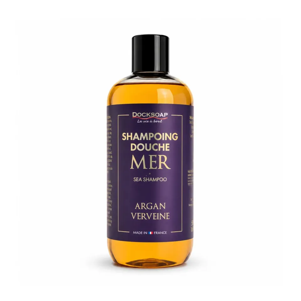 Docksoap Argan Verveine shampoing douche 500 ml mer