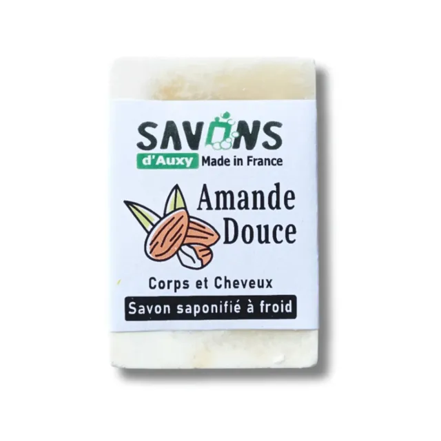 Savons d'Auxy Amande Douce savon solide 100 g peaux sèches