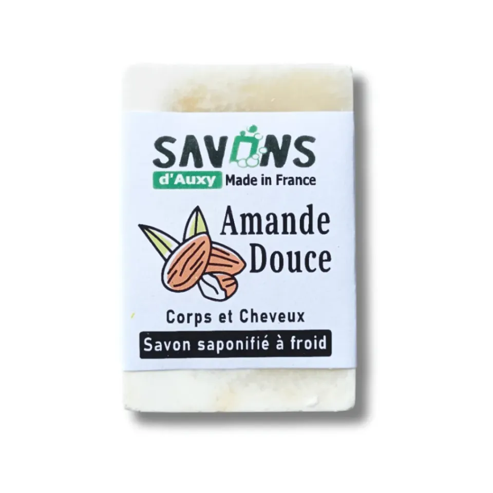 Savons d'Auxy Amande Douce savon solide 100 g peaux sèches