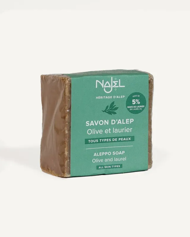 Najel Traditionnel 5% Laurier savon d'Alep 190g mixte