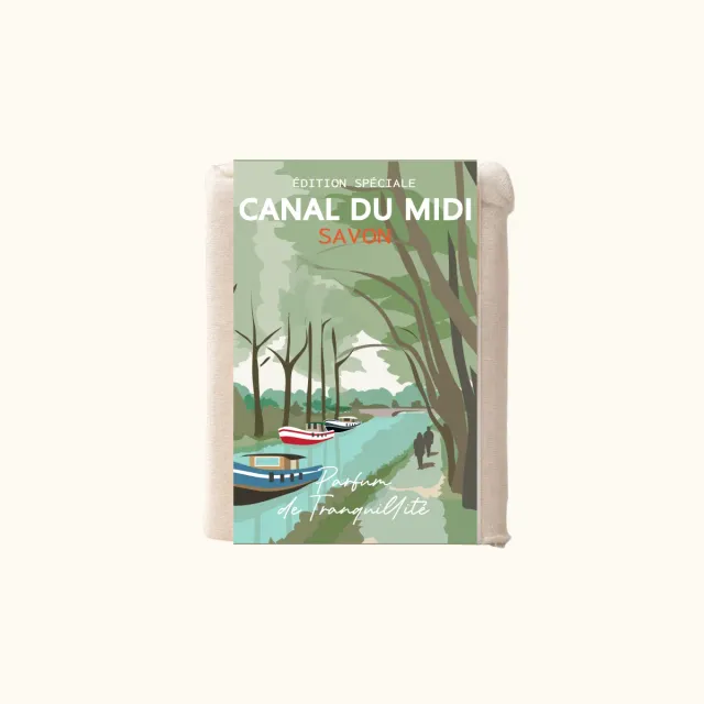 Mas du Roseau Philosophie Savonnette Canal du Midi édition spéciale