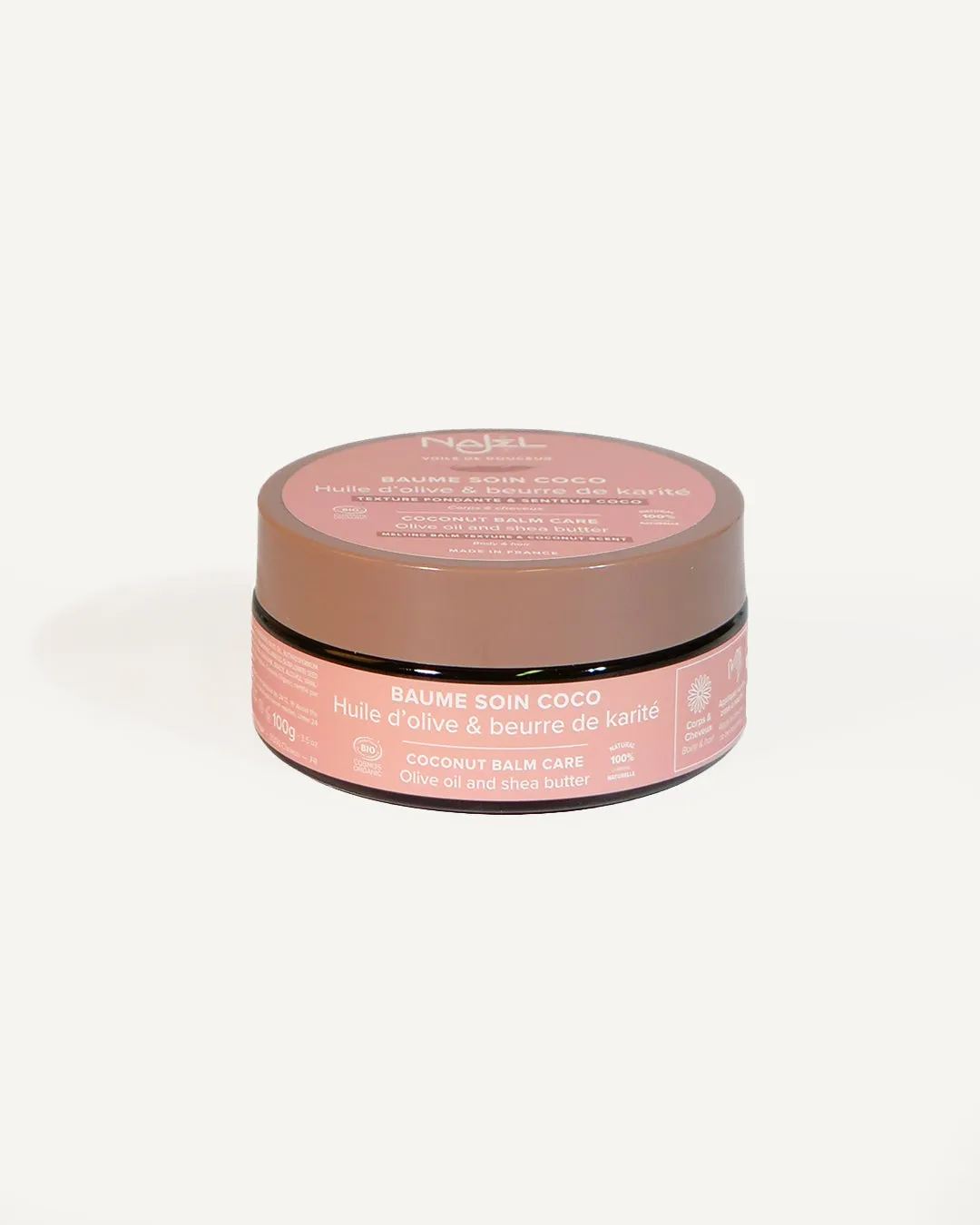 Najel Baume soin coco beurre karité pot 100g bio