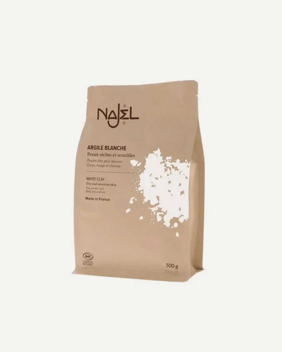 Najel Argile Blanche Masque 90 g peaux sèches