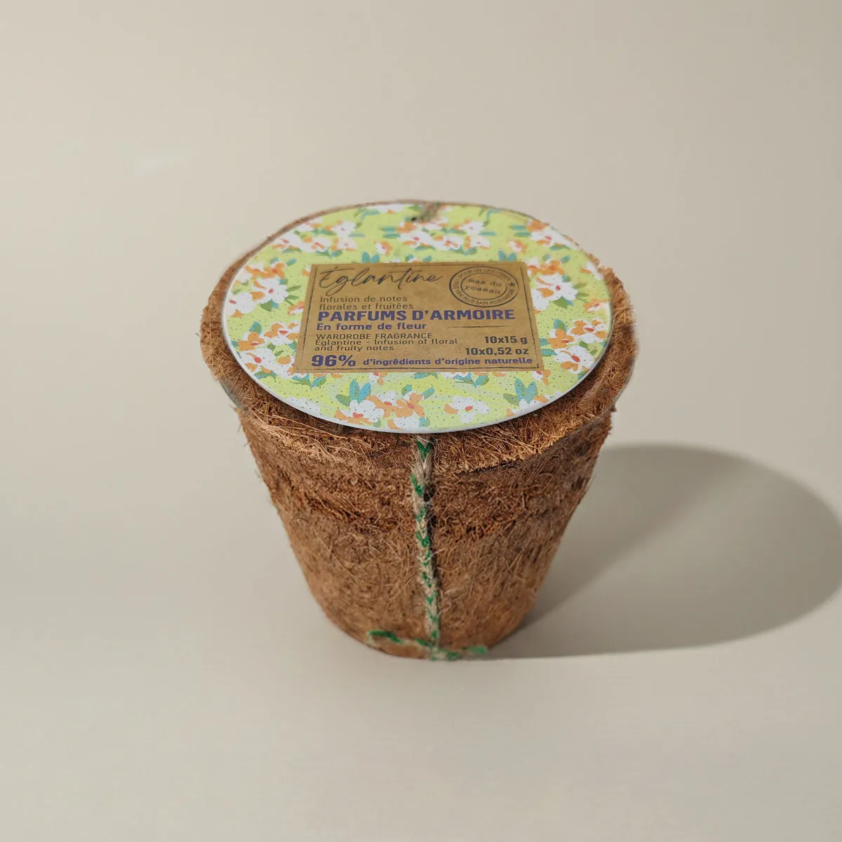 Mas du Roseau Infusions parfum armoire Églantine fleurs savon