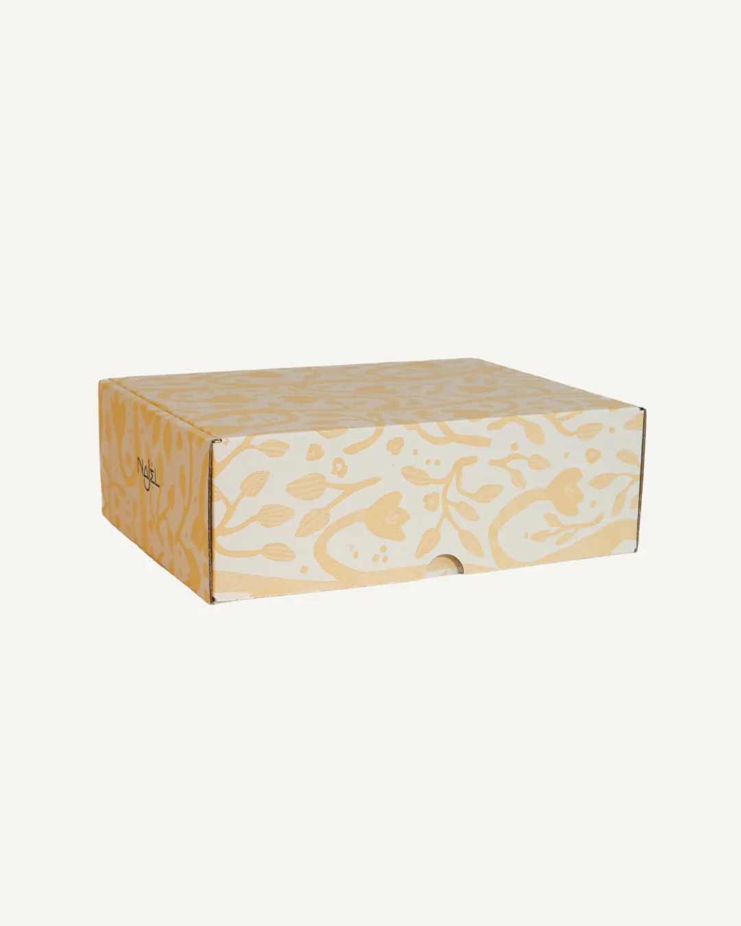 Laboratoire Najjar boîte cadeau beige coffret vide 6 produits