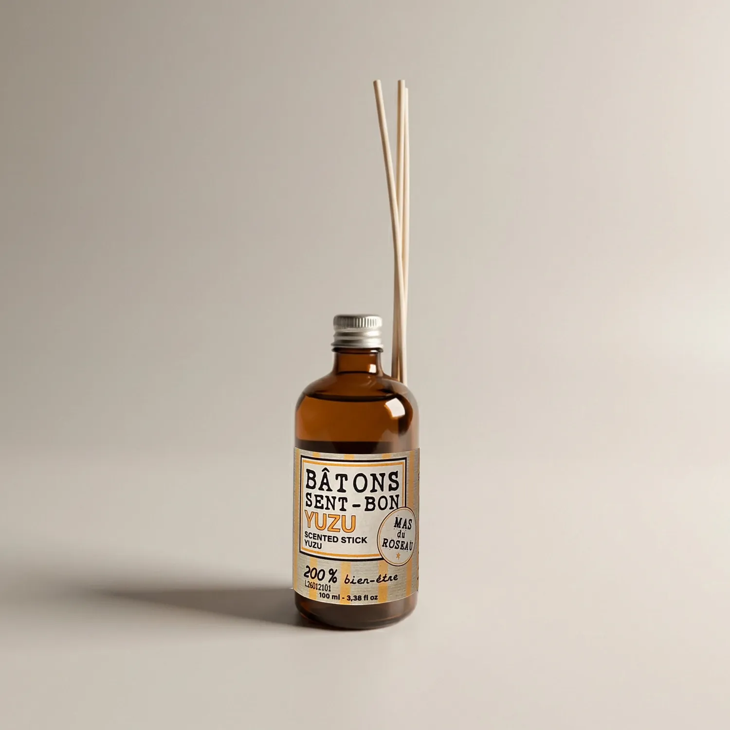 Mas du Roseau Philosophie Yuzu bâton sent-bon citronné