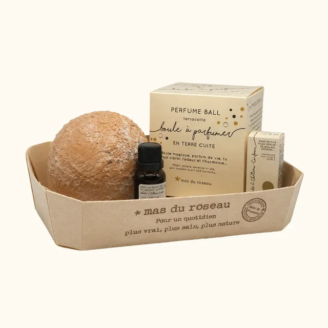 Mas du Roseau coffret diffuseur parfum Balade Château-Confoux floral