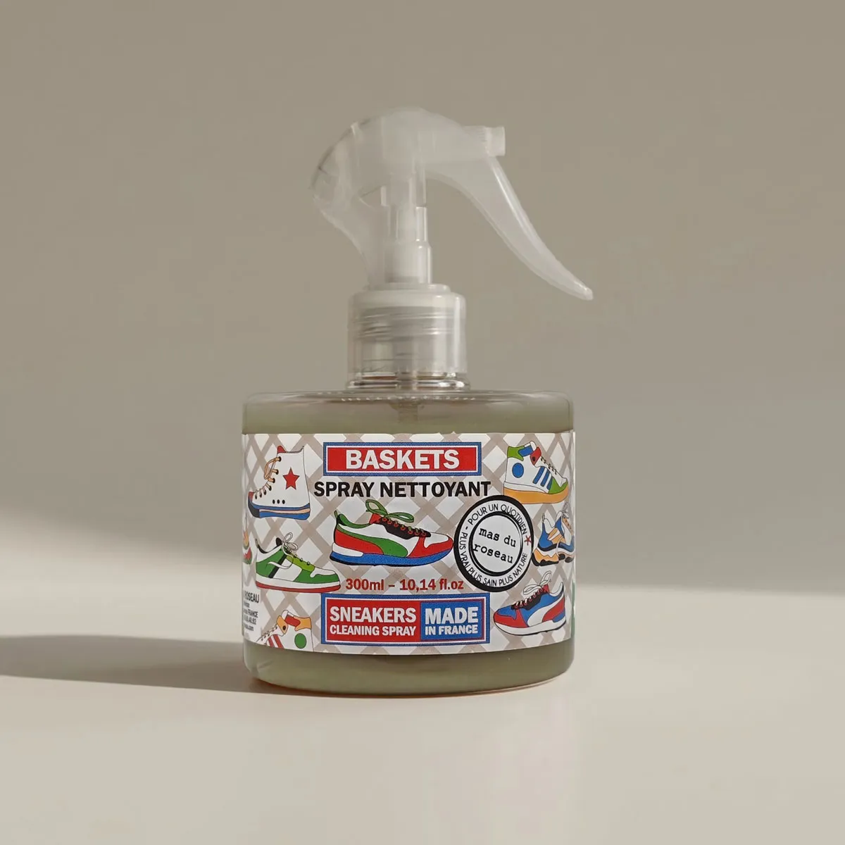 Mas du Roseau Éco&Bô spray nettoyant baskets savon noir