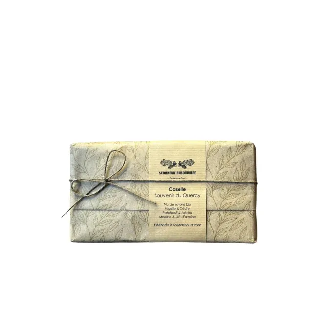 Savonnerie Buissonnière Caselle trio savons 3x100g bio