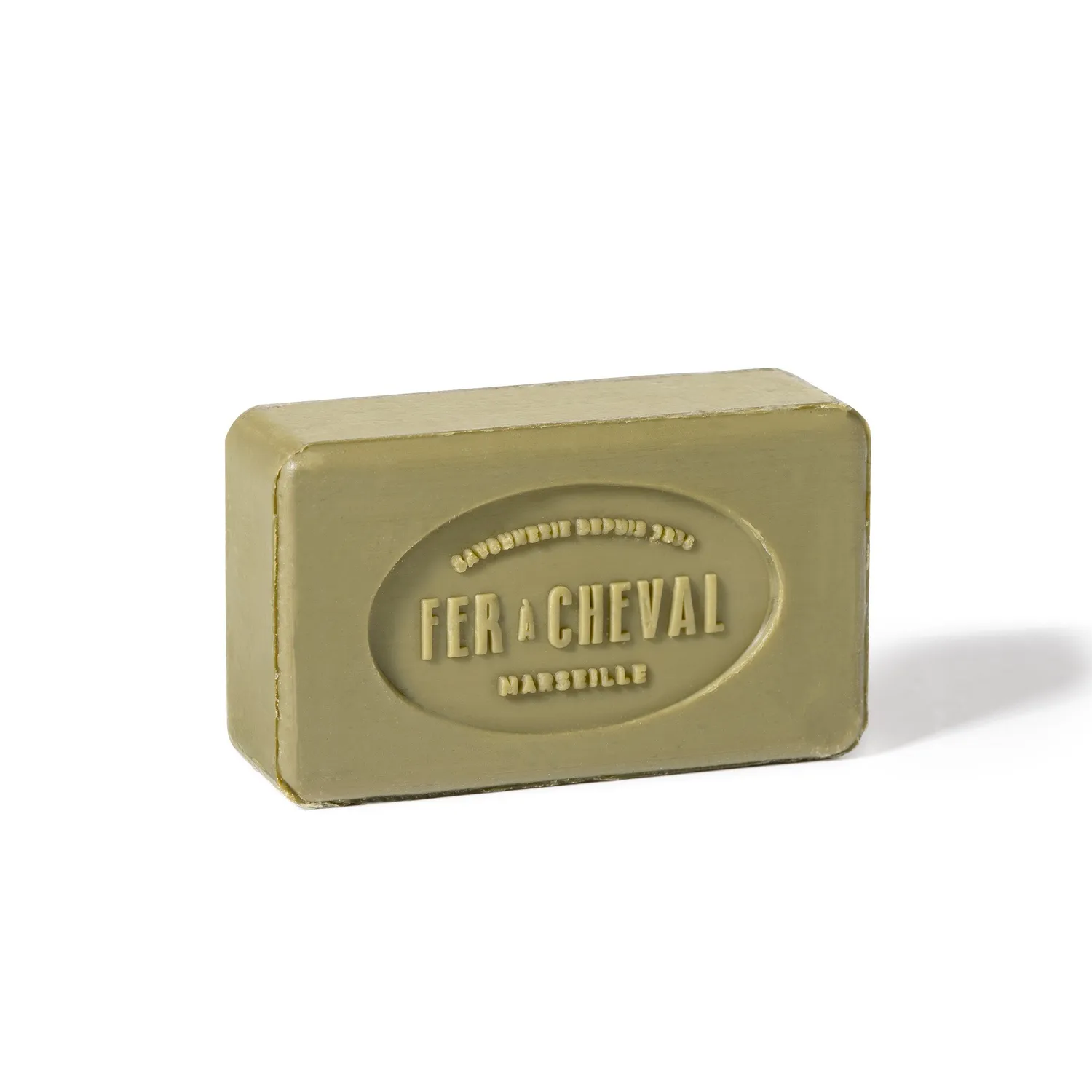 Savonnerie Fer à Cheval Pur Olive lot 4x100g savon de Marseille extra pur