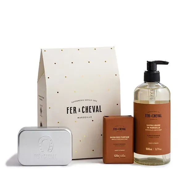 Fer à Cheval Rituel Parfumé coffret Fleur d'Oranger 3 pièces
