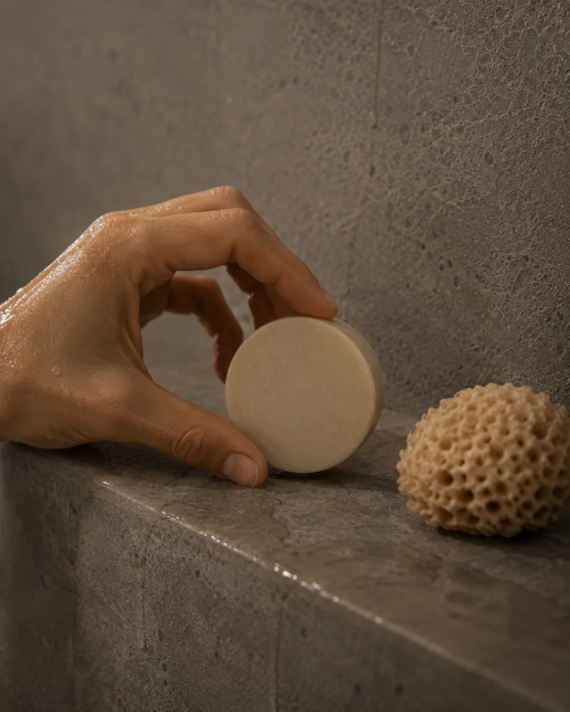 Mas du Roseau Barbier savon barbe lait de chèvre menthe