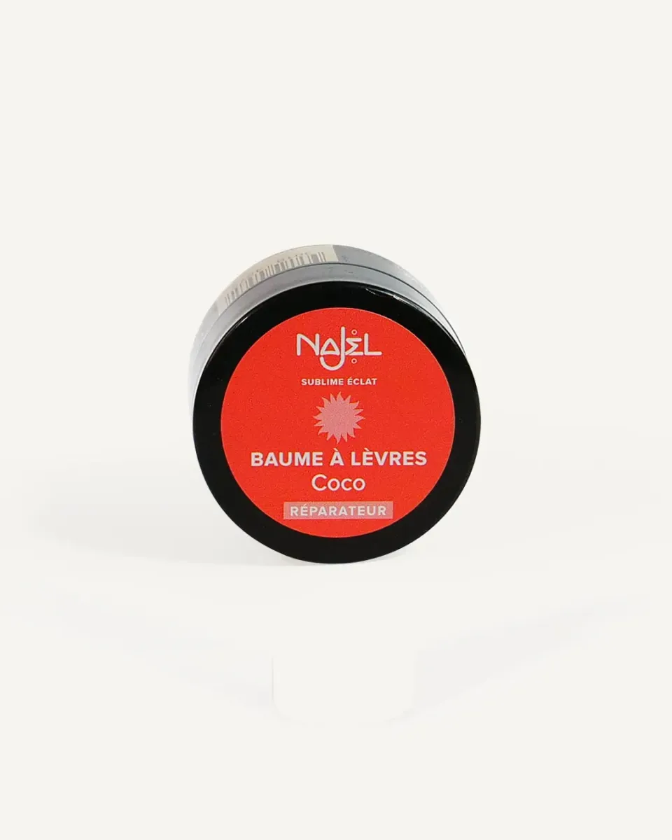Najel baume à lèvres coco pot 12 g bio