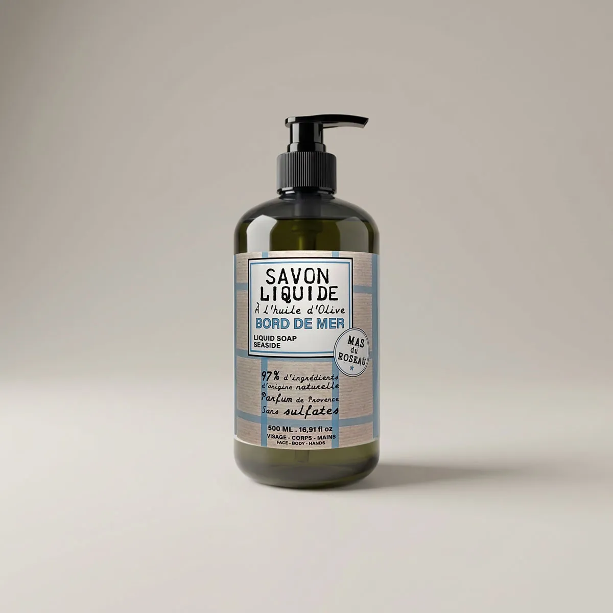 Mas du Roseau Philosophie Bord de Mer savon liquide marin