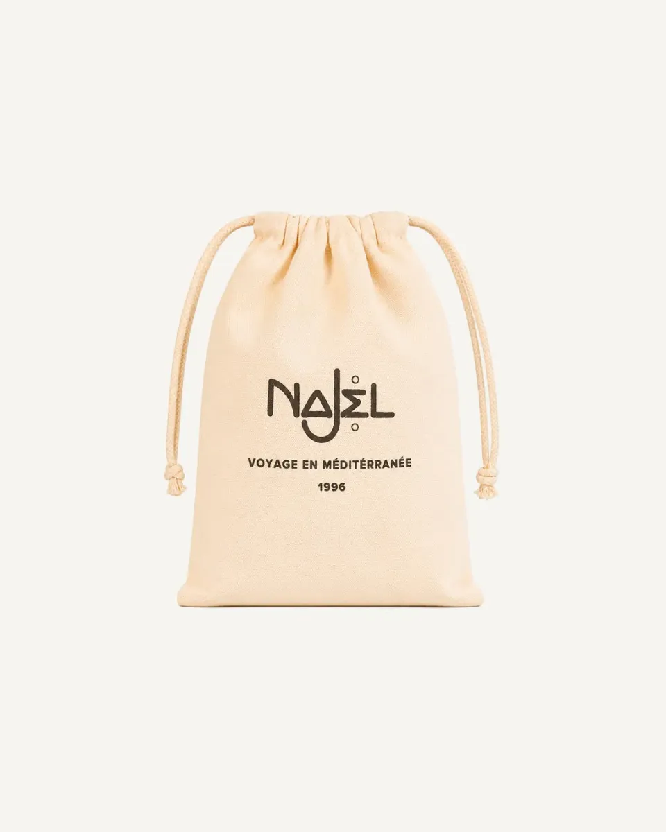 Najel pochon voyage à cordon tissu compact
