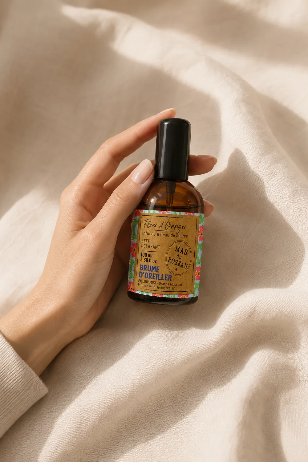 Mas du Roseau Infusions brume d'oreiller Fleur d'Oranger douce