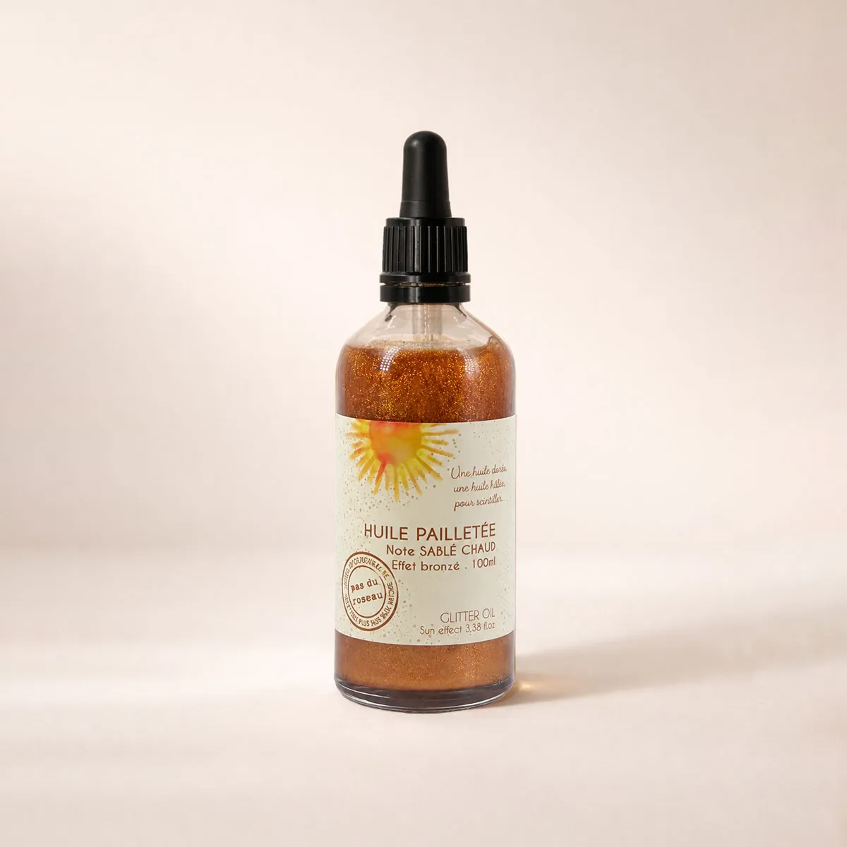 Mas du Roseau Capsules huile pailletée monoï peaux