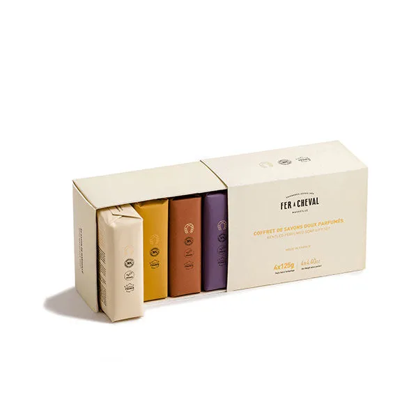 Savonnerie Fer à Cheval coffret savons 4x125g Provence