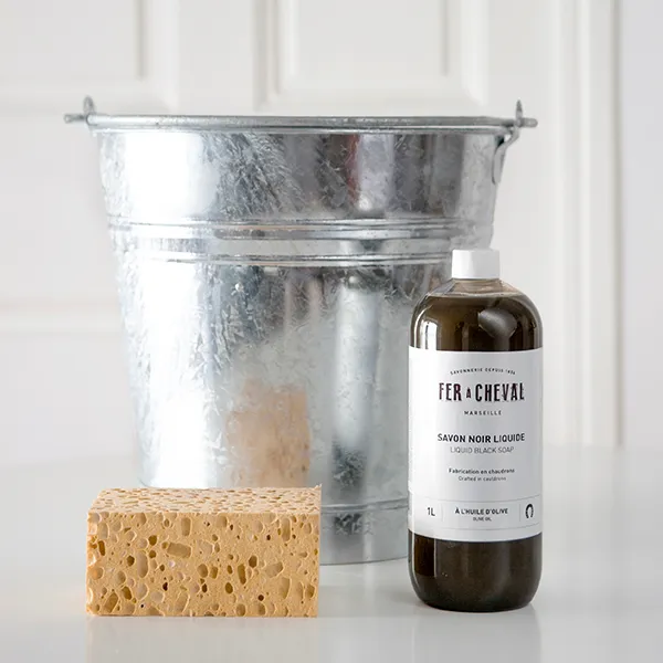Savonnerie Fer à Cheval Savon Noir liquide 1L lavande