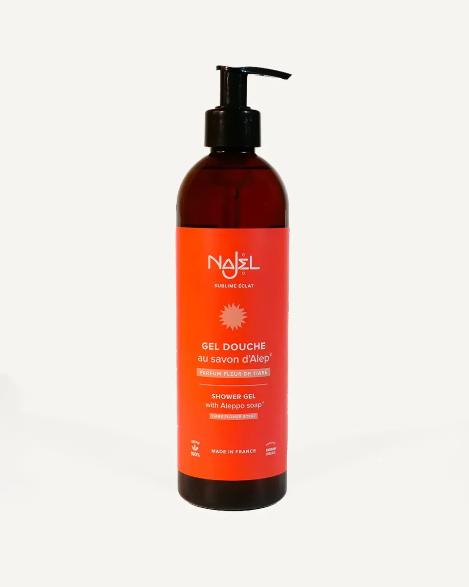 Najel gel douche fleur de tiaré intense 50ml