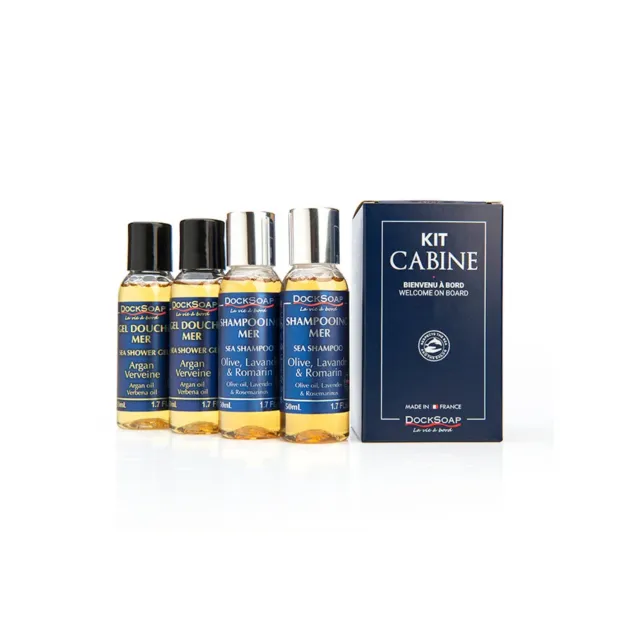 Docksoap Kit Cabine kit douche argan lavande spray