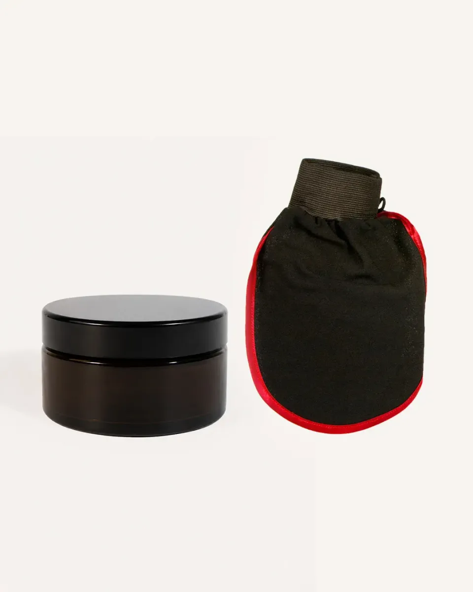 Laboratoire Najjar Savon Noir Alep gommage gant kessa rituel hammam