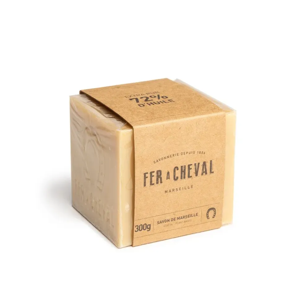 Fer à Cheval Savon de Marseille Cube Végétal 300g sans parfum