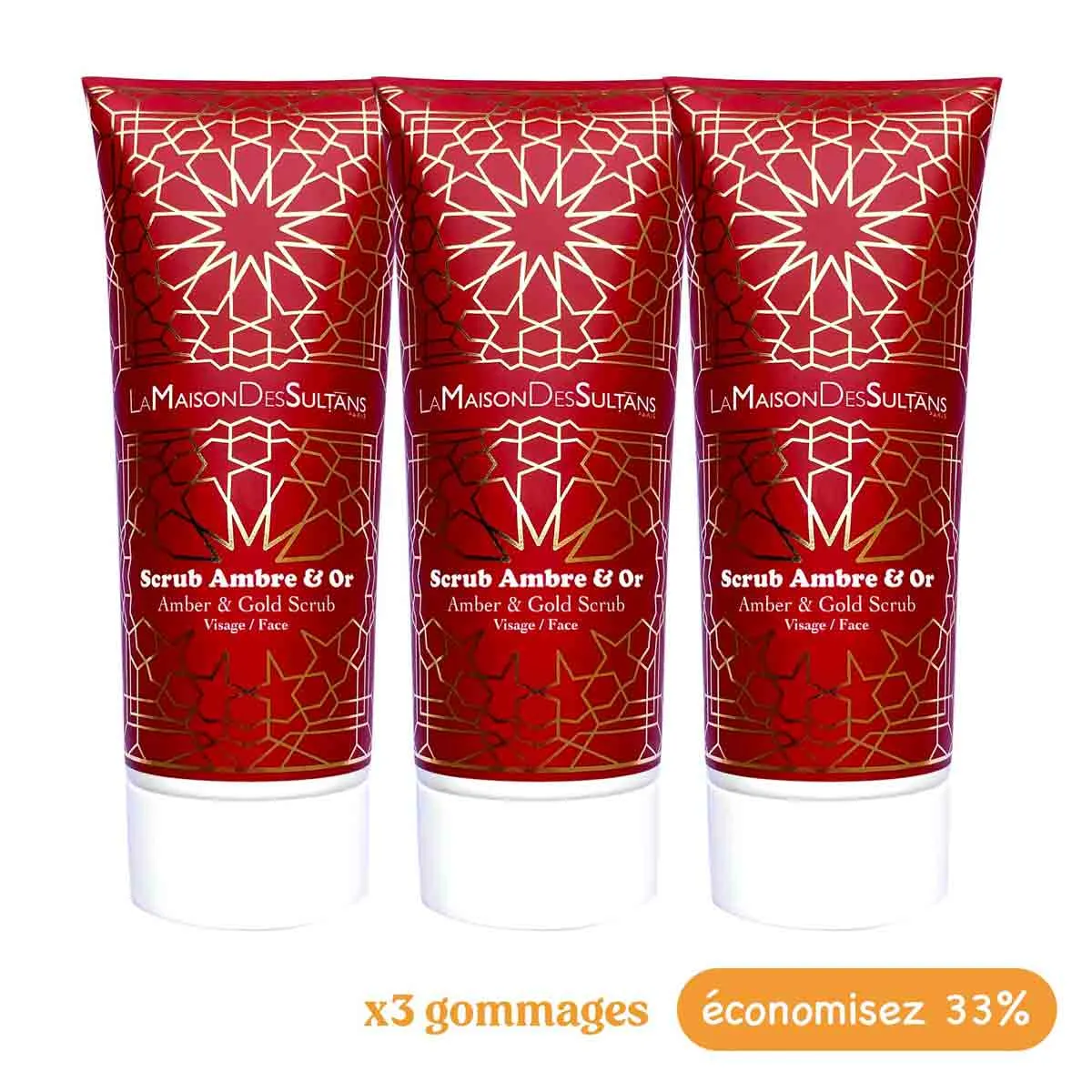 La Maison des Sultans Ambre et Or Gommage Visage 75 ml