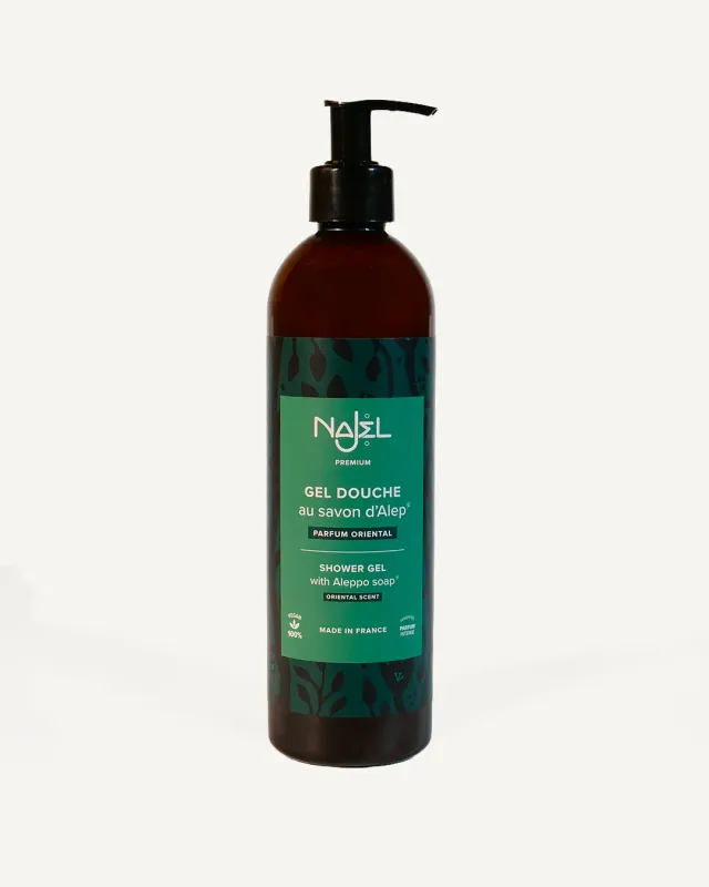 Najel gel douche oriental soin 50 ml échantillon ambré