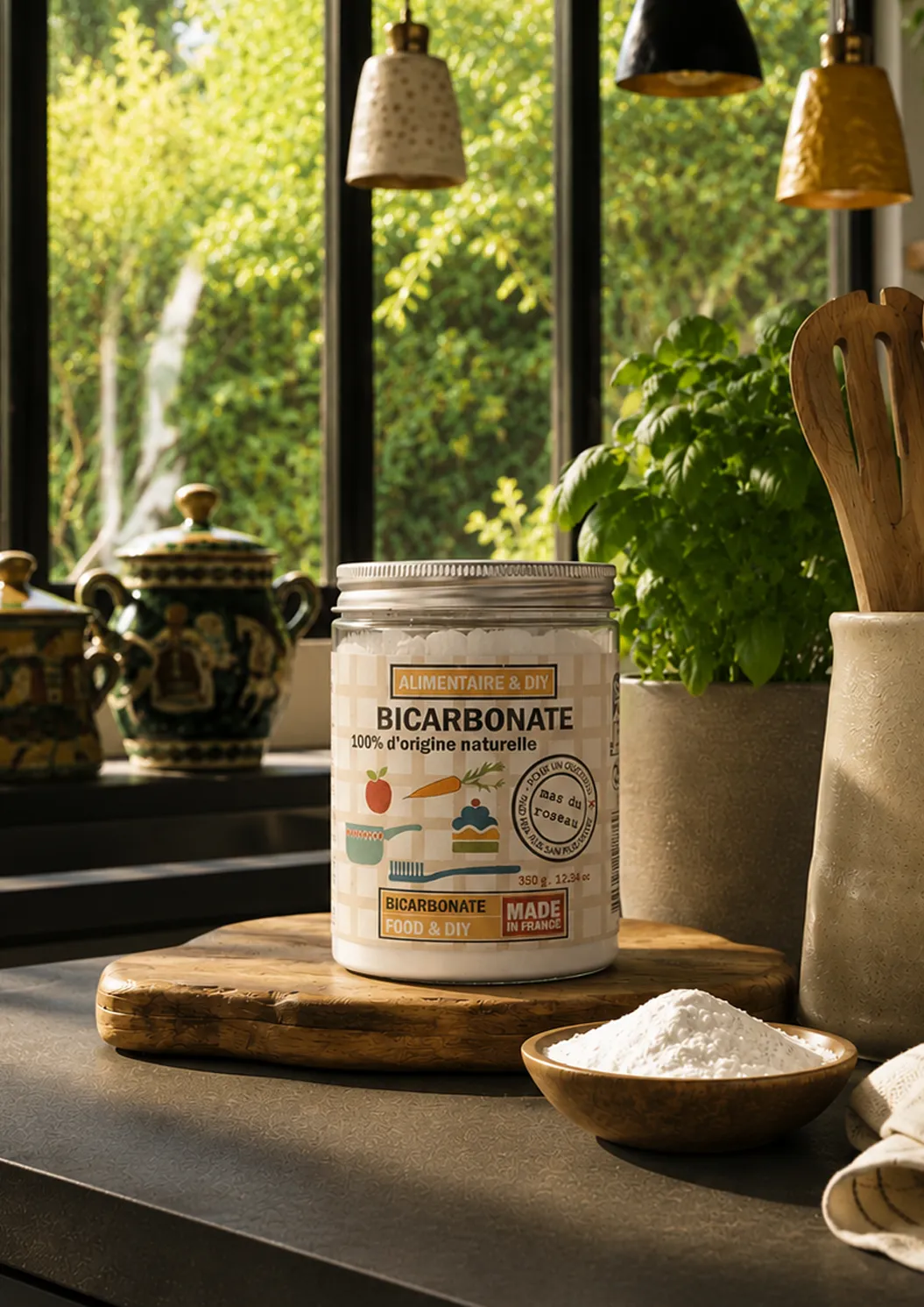 Mas du Roseau Eco & Bo bicarbonate alimentaire poudre multi-usages