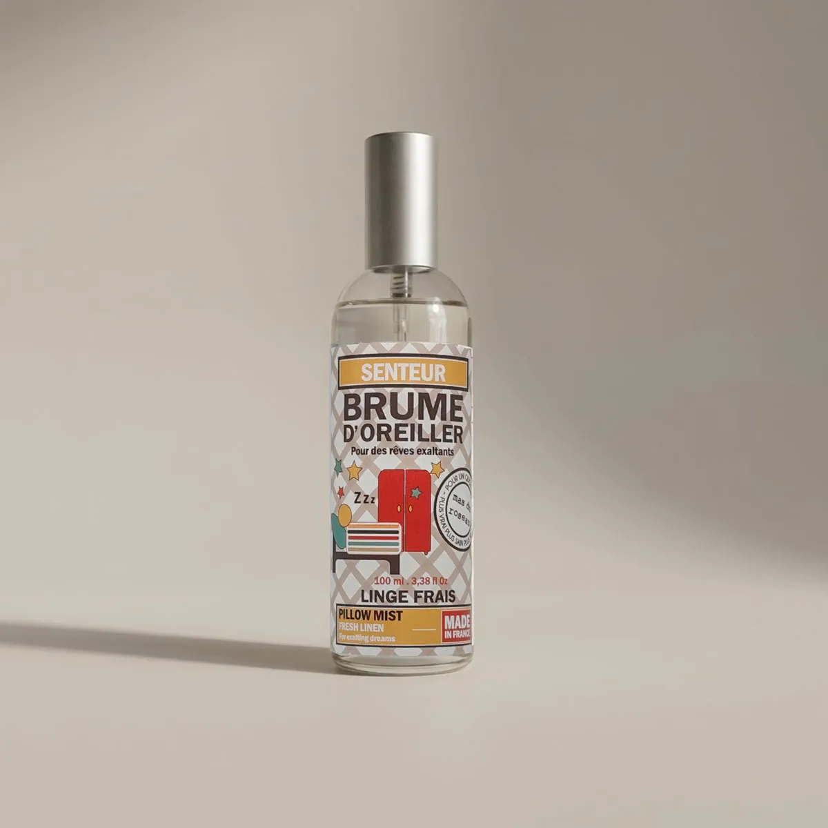 Mas du Roseau Éco&Bô Brume d'Oreiller Linge Frais spray frais